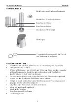 Preview for 31 page of Linea 2000 DOMO DO492BL Instruction Booklet