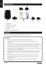 Предварительный просмотр 6 страницы Linea 2000 DOMO DO495BL Instruction Booklet