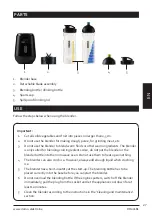 Предварительный просмотр 27 страницы Linea 2000 DOMO DO495BL Instruction Booklet