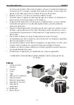 Preview for 45 page of Linea 2000 DOMO DO506FR Instruction Booklet