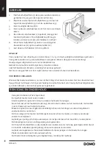 Предварительный просмотр 8 страницы Linea 2000 DOMO DO523S Instruction Booklet