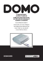Linea 2000 DOMO DO603ED Instruction Booklet preview