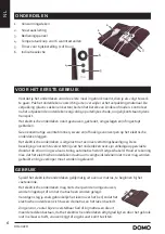 Preview for 6 page of Linea 2000 Domo DO606ED Instruction Booklet