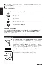 Preview for 14 page of Linea 2000 DOMO DO639K Instruction Booklet