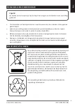 Предварительный просмотр 9 страницы Linea 2000 DOMO DO700BL Instruction Booklet