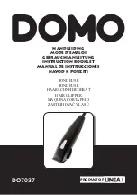 Linea 2000 DOMO DO7037 Instruction Booklet preview