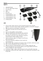 Предварительный просмотр 28 страницы Linea 2000 DOMO DO7037 Instruction Booklet