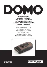Linea 2000 DOMO DO7038 Instruction Booklet preview