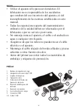 Preview for 32 page of Linea 2000 DOMO DO7038 Instruction Booklet