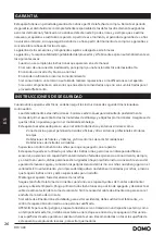 Preview for 26 page of Linea 2000 DOMO DO708K Instruction Booklet