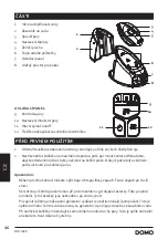 Предварительный просмотр 46 страницы Linea 2000 DOMO DO7108S Instruction Booklet