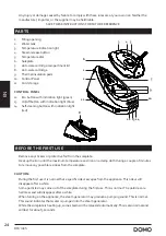 Предварительный просмотр 24 страницы Linea 2000 DOMO DO7109S Instruction Booklet