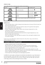 Предварительный просмотр 26 страницы Linea 2000 DOMO DO7109S Instruction Booklet