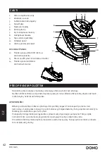 Предварительный просмотр 42 страницы Linea 2000 DOMO DO7109S Instruction Booklet