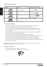 Предварительный просмотр 14 страницы Linea 2000 DOMO DO7110S Instruction Booklet