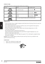 Предварительный просмотр 28 страницы Linea 2000 DOMO DO7110S Instruction Booklet