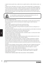 Предварительный просмотр 32 страницы Linea 2000 DOMO DO7110S Instruction Booklet