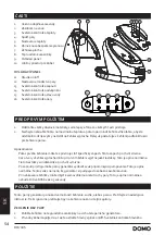 Предварительный просмотр 54 страницы Linea 2000 DOMO DO7110S Instruction Booklet