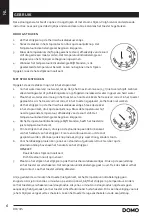 Предварительный просмотр 6 страницы Linea 2000 DOMO DO7111S Instruction Booklet