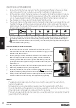 Preview for 24 page of Linea 2000 Domo DO715K Instruction Booklet