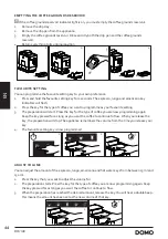 Предварительный просмотр 44 страницы Linea 2000 Domo DO718K Instruction Booklet