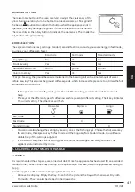 Предварительный просмотр 45 страницы Linea 2000 Domo DO718K Instruction Booklet