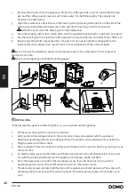 Предварительный просмотр 46 страницы Linea 2000 Domo DO718K Instruction Booklet