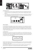 Предварительный просмотр 8 страницы Linea 2000 DOMO DO720K Instruction Booklet