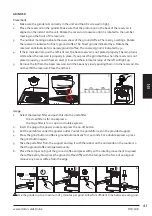 Предварительный просмотр 41 страницы Linea 2000 DOMO DO720K Instruction Booklet