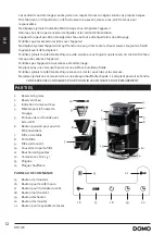 Предварительный просмотр 12 страницы Linea 2000 DOMO DO721K Instruction Booklet