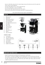 Предварительный просмотр 26 страницы Linea 2000 DOMO DO721K Instruction Booklet