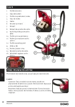 Предварительный просмотр 46 страницы Linea 2000 Domo DO7287S Instruction Booklet