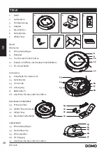 Предварительный просмотр 28 страницы Linea 2000 DOMO DO7288S Instruction Booklet