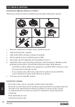 Предварительный просмотр 78 страницы Linea 2000 DOMO DO7288S Instruction Booklet