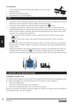 Предварительный просмотр 24 страницы Linea 2000 DOMO DO7291S Instruction Booklet