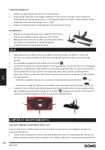 Preview for 34 page of Linea 2000 DOMO DO7292S Instruction Booklet