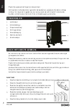 Preview for 6 page of Linea 2000 Domo DO7318R Instruction Booklet