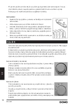 Preview for 32 page of Linea 2000 Domo DO7318R Instruction Booklet