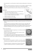 Предварительный просмотр 12 страницы Linea 2000 DOMO DO7319R Instruction Booklet