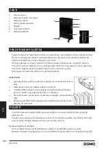 Preview for 30 page of Linea 2000 DOMO DO7327R Instruction Booklet