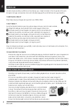 Предварительный просмотр 6 страницы Linea 2000 Domo DO7348H Instruction Booklet