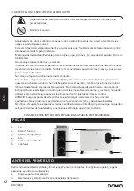 Preview for 32 page of Linea 2000 DOMO DO7351CH Instruction Booklet