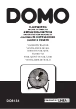 Linea 2000 DOMO DO8134 Instruction Booklet preview