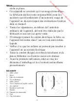 Предварительный просмотр 18 страницы Linea 2000 Domo DO8139 Instruction Booklet