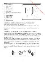 Предварительный просмотр 24 страницы Linea 2000 Domo DO8139 Instruction Booklet