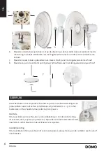 Preview for 6 page of Linea 2000 DOMO DO8150 Instruction Booklet