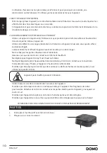 Предварительный просмотр 10 страницы Linea 2000 DOMO DO8718P Instruction Booklet