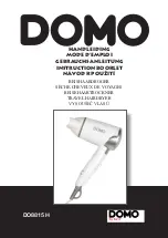 Linea 2000 DOMO DO8815H Instruction Booklet preview