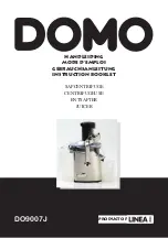 Linea 2000 Domo DO9007J Instruction Booklet preview