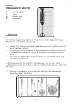 Preview for 18 page of Linea 2000 DOMO DO9026M Instruction Booklet